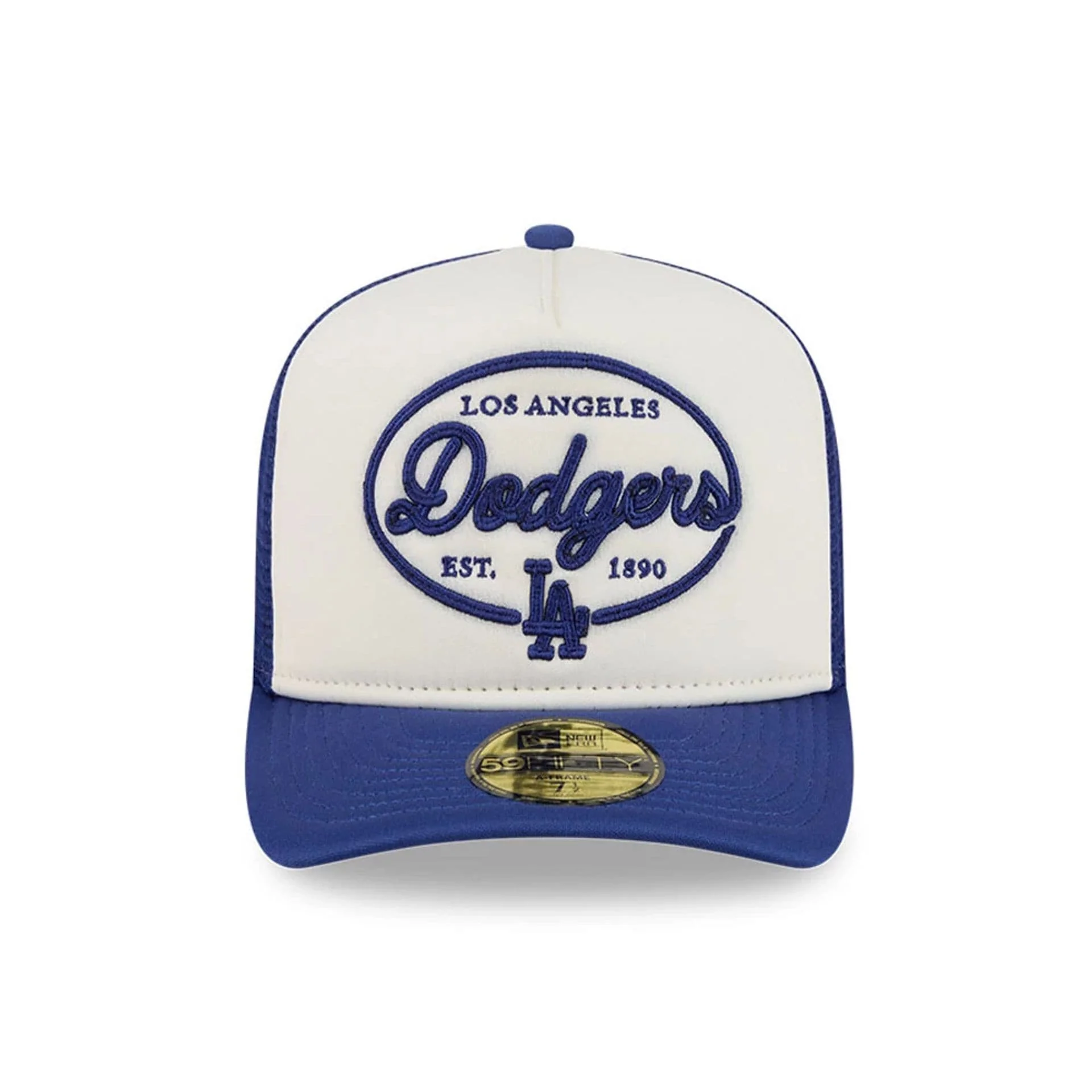 LA Dodgers MLB 59FIFTY Day Dark Blue 59FIFTY A-Frame Fitted Cap - Image 3