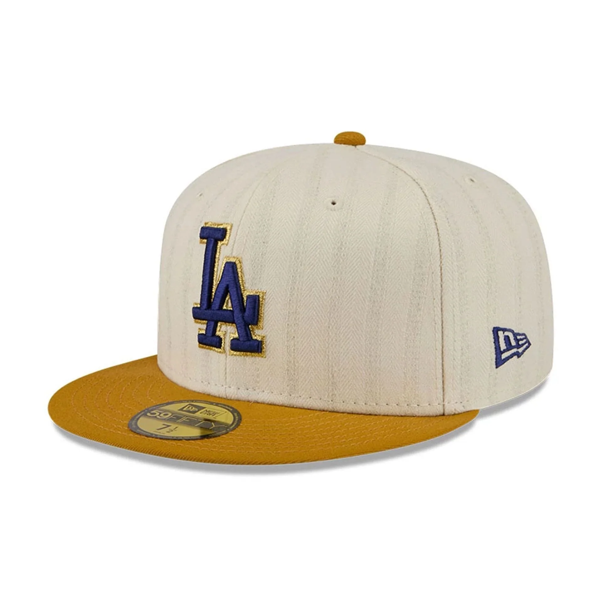 LA Dodgers MLB 59FIFTY Day White 59FIFTY Fitted Cap - Image 4