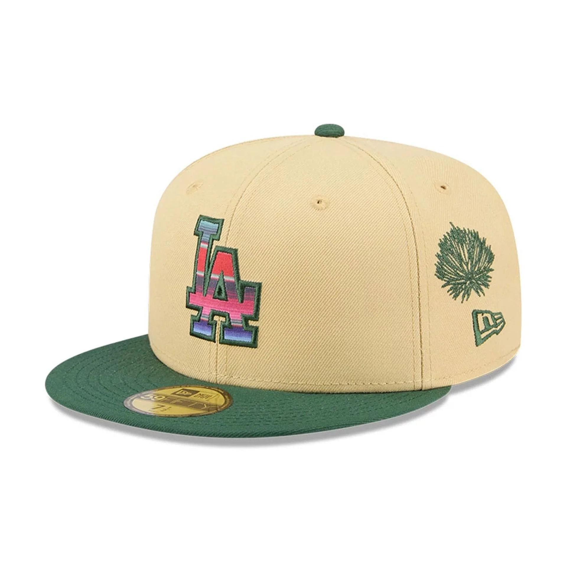 LA Dodgers MLB Agave 2Tone Light Beige 59FIFTY Fitted Cap