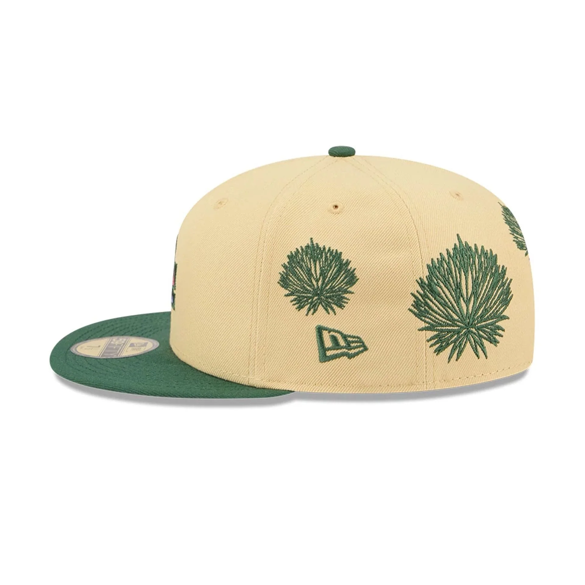LA Dodgers MLB Agave 2Tone Light Beige 59FIFTY Fitted Cap - Image 6