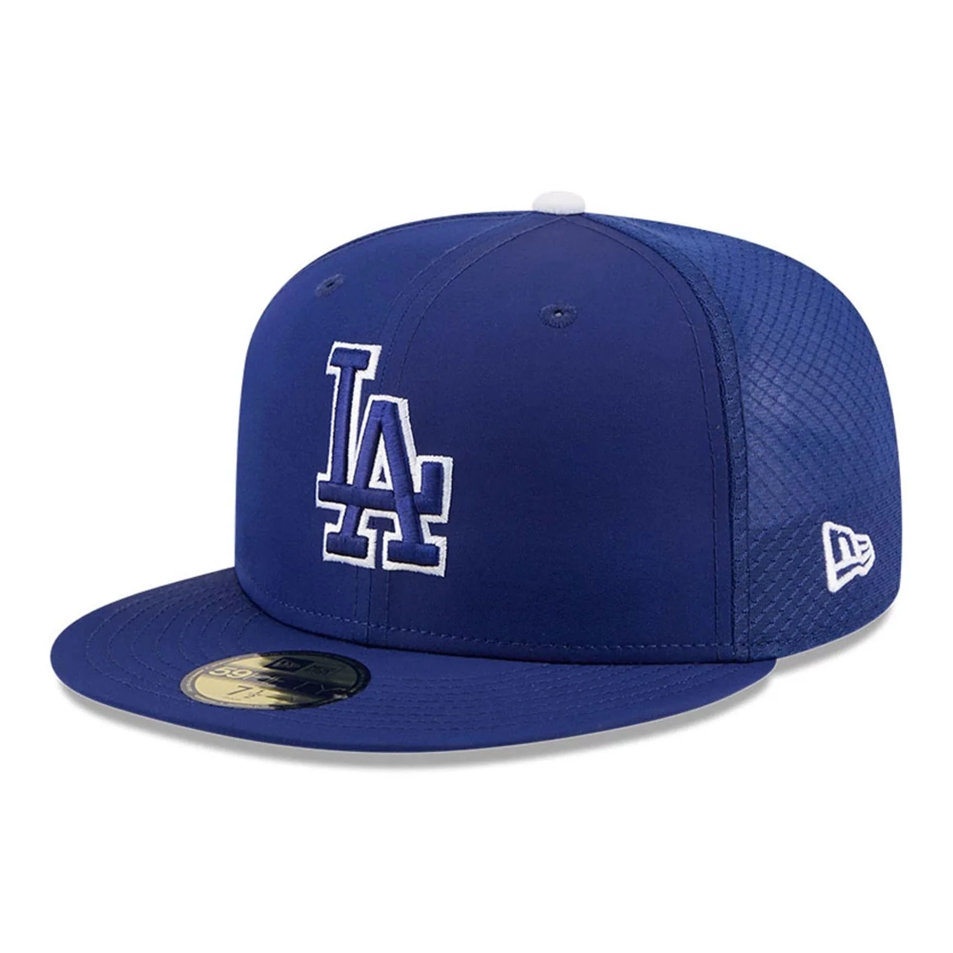 LA Dodgers MLB Batting Practice 2026 Dark Blue 59FIFTY Fitted Cap