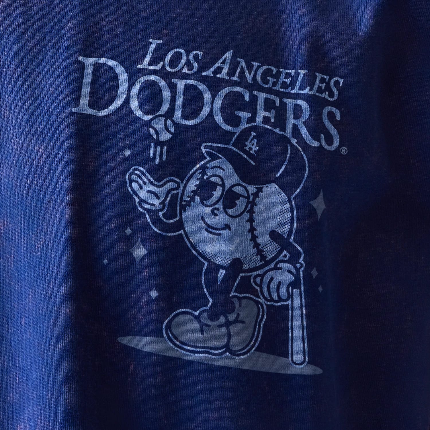 LA Dodgers MLB Character Dark Blue T-Shirt - Image 6