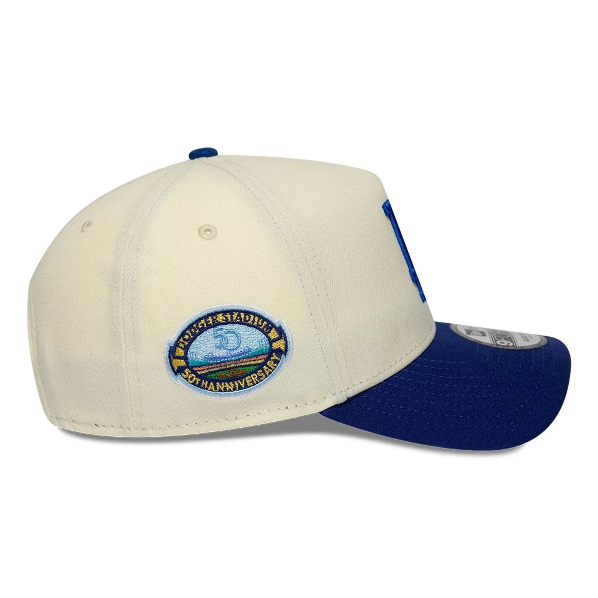 LA Dodgers MLB Cooperstown White 9FORTY A-Frame Cap - Image 5