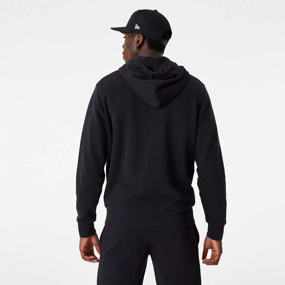 LA Dodgers MLB Essential Black Full Zip Hoodie - Image 6