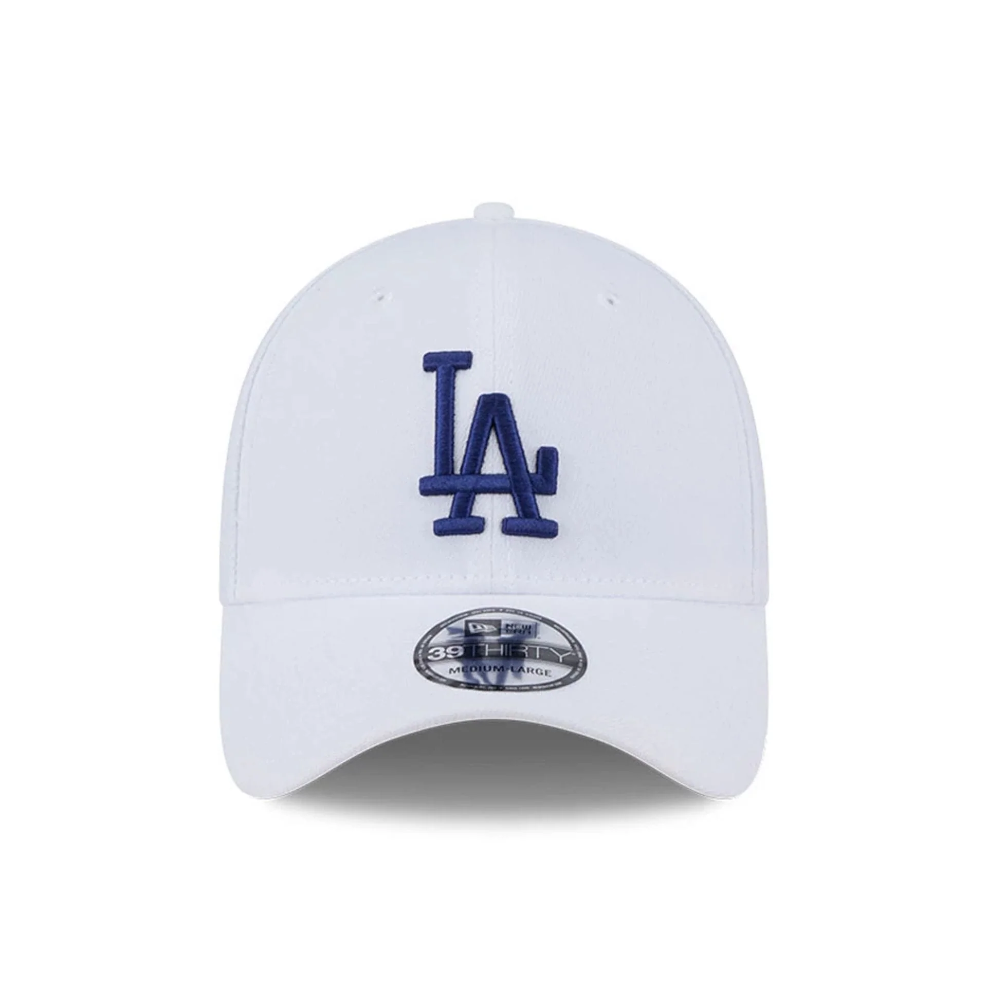 LA Dodgers MLB Evergreen White 39THIRTY Stretch Fit Cap - Image 2