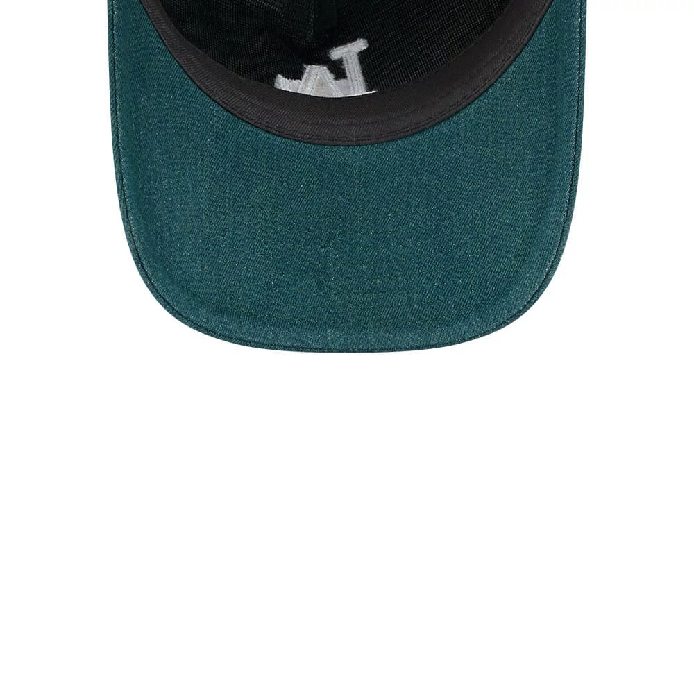 LA Dodgers MLB Forest Denim Green 9TWENTY A-Frame Adjustable Cap - Image 7