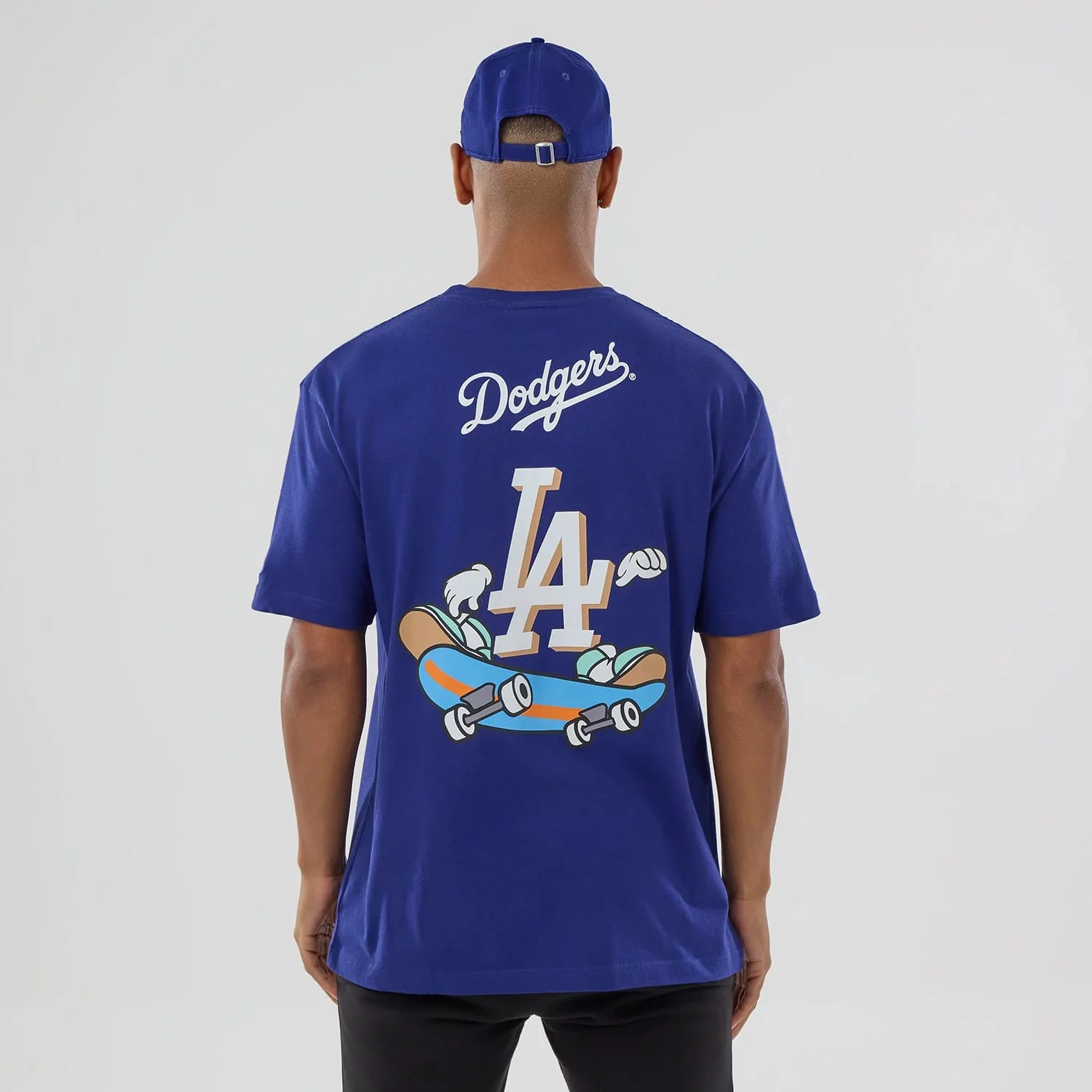 LA Dodgers MLB Graphic Dark Blue T-Shirt - Image 2