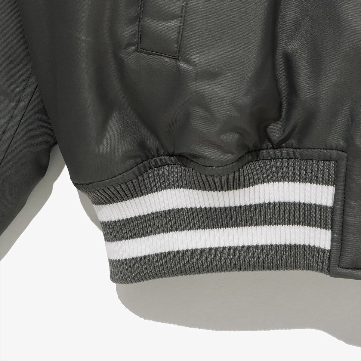LA Dodgers MLB Grey Stadium Jacket - Image 7