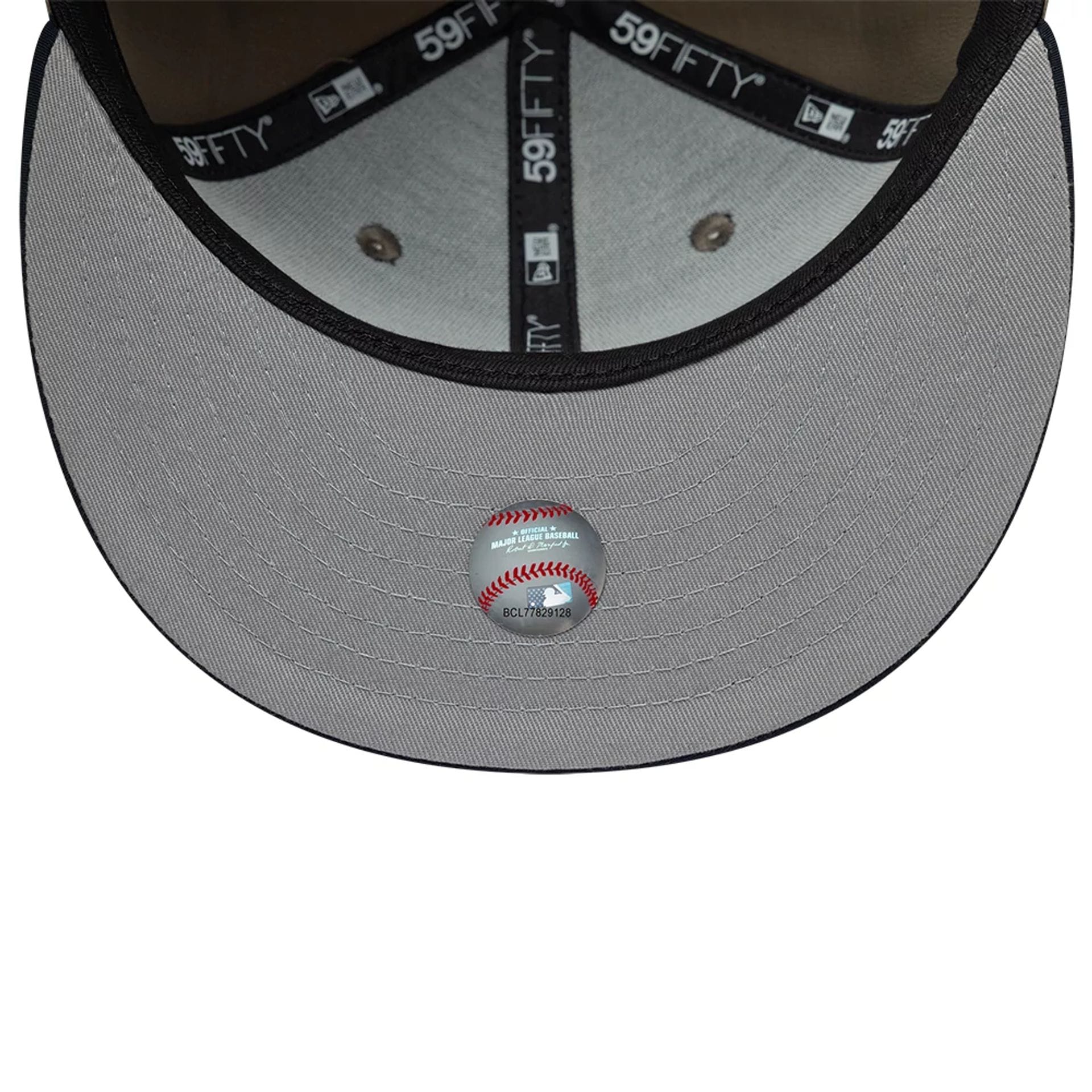 LA Dodgers MLB Grosgrain Green 59FIFTY Fitted Cap - Image 2