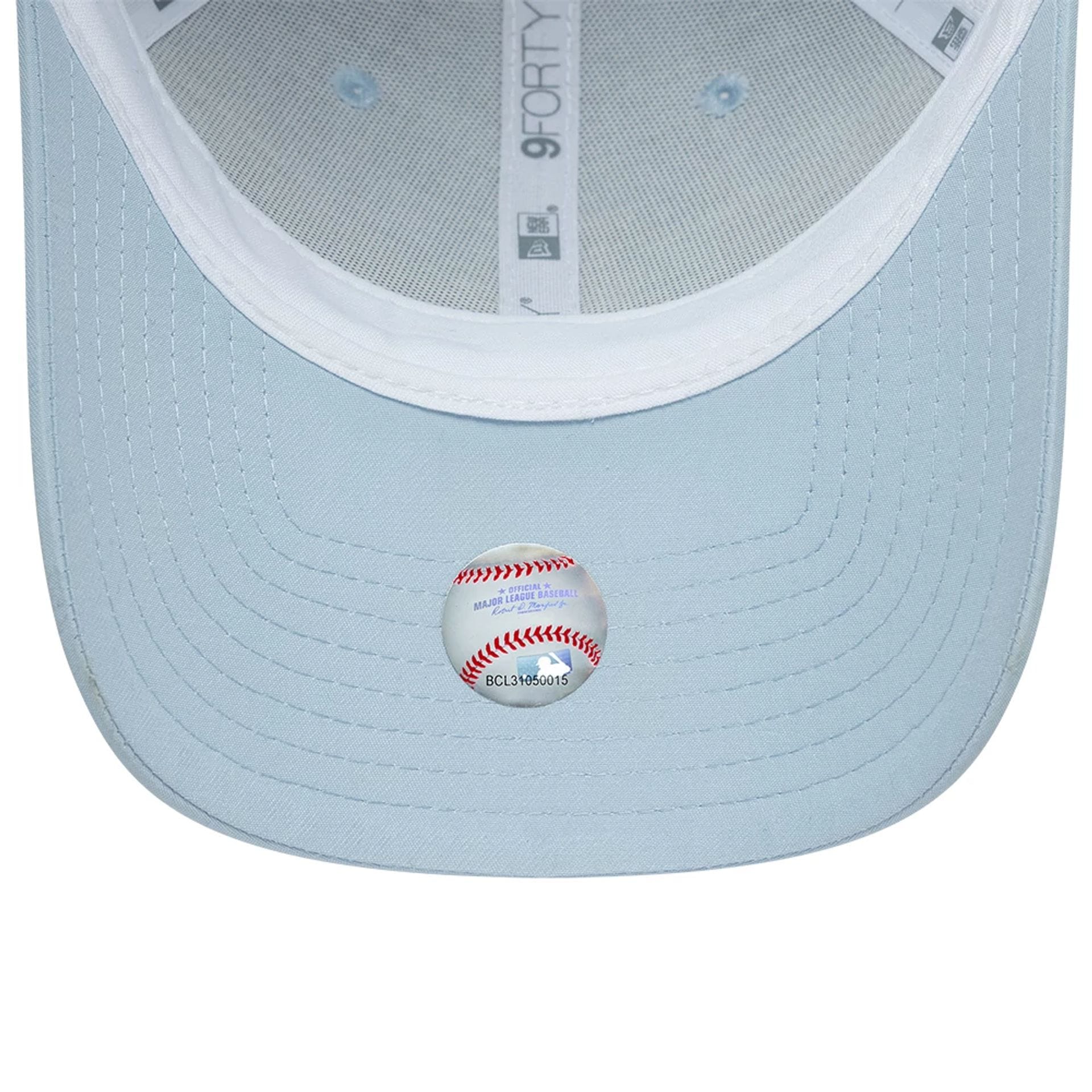 LA Dodgers MLB Homefield Pastel Blue 9FORTY Trucker Adjustable Cap - Image 5