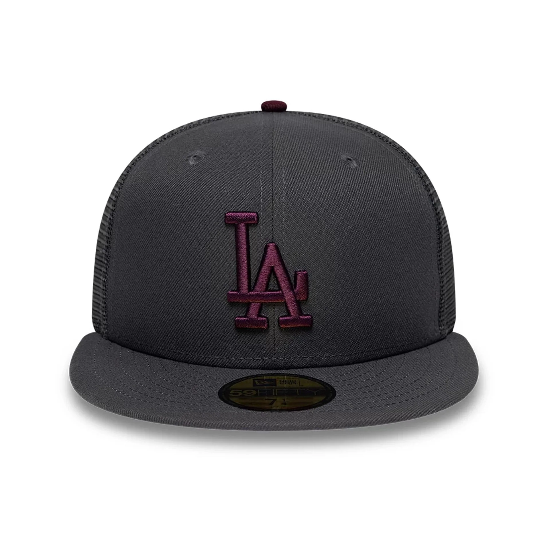 LA Dodgers MLB Hydrangea Dark Grey 59FIFTY Fitted Cap - Image 3