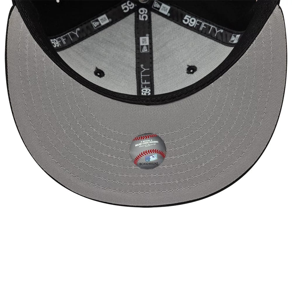 LA Dodgers MLB Kanji Black 59FIFTY Fitted Cap - Image 2