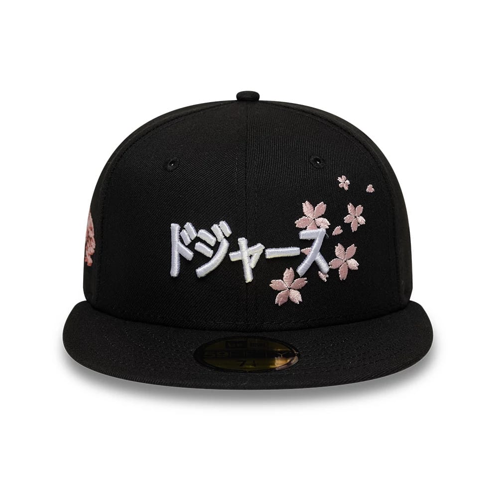 LA Dodgers MLB Kanji Black 59FIFTY Fitted Cap - Image 3