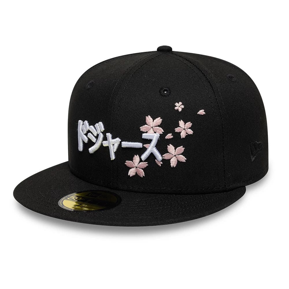 LA Dodgers MLB Kanji Black 59FIFTY Fitted Cap - Image 4