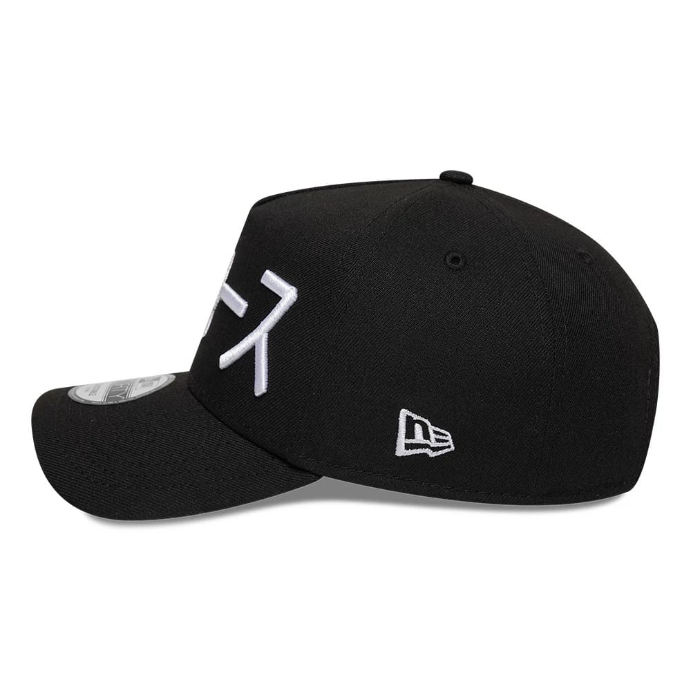 LA Dodgers MLB Kanji Black 9FORTY A-Frame Adjustable Cap - Image 6