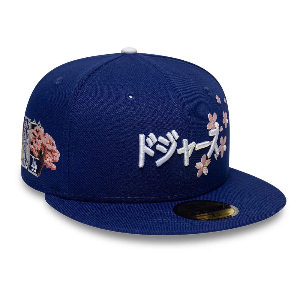 LA Dodgers MLB Kanji Dark Blue 59FIFTY Fitted Cap