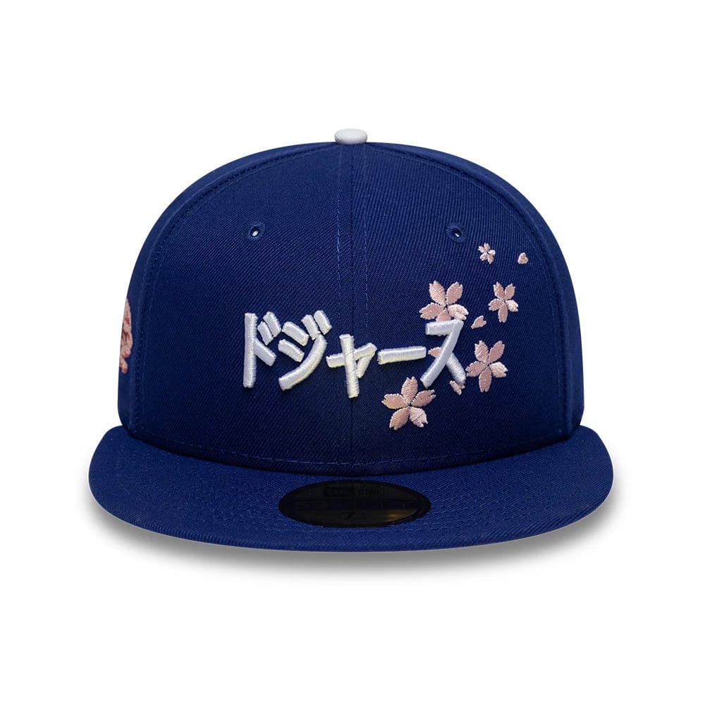 LA Dodgers MLB Kanji Dark Blue 59FIFTY Fitted Cap - Image 3