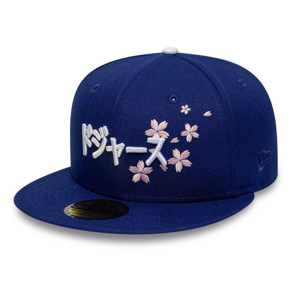 LA Dodgers MLB Kanji Dark Blue 59FIFTY Fitted Cap - Image 4