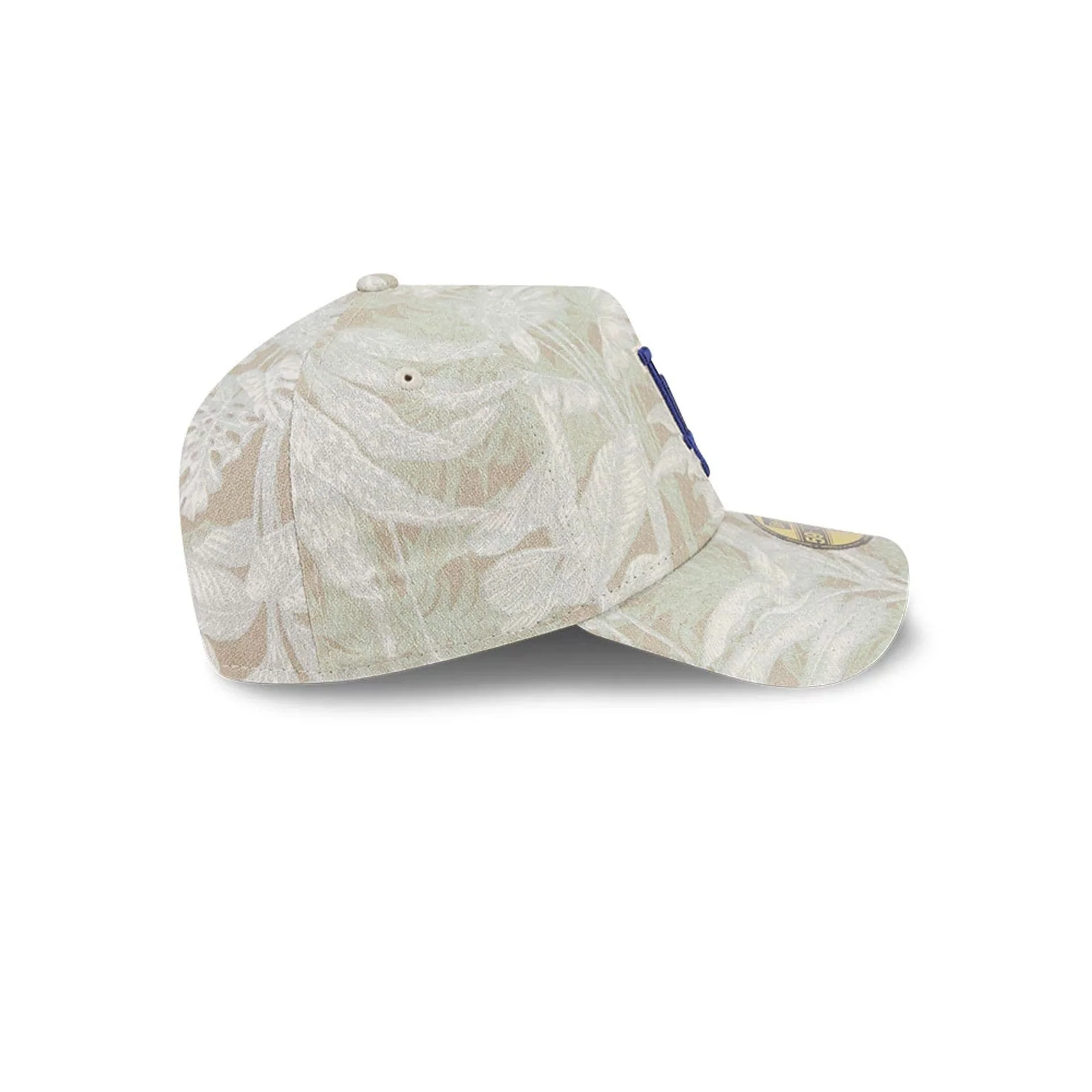 LA Dodgers MLB Leafy Palm Light Beige 59FORTY A-Frame Fitted Cap - Image 7