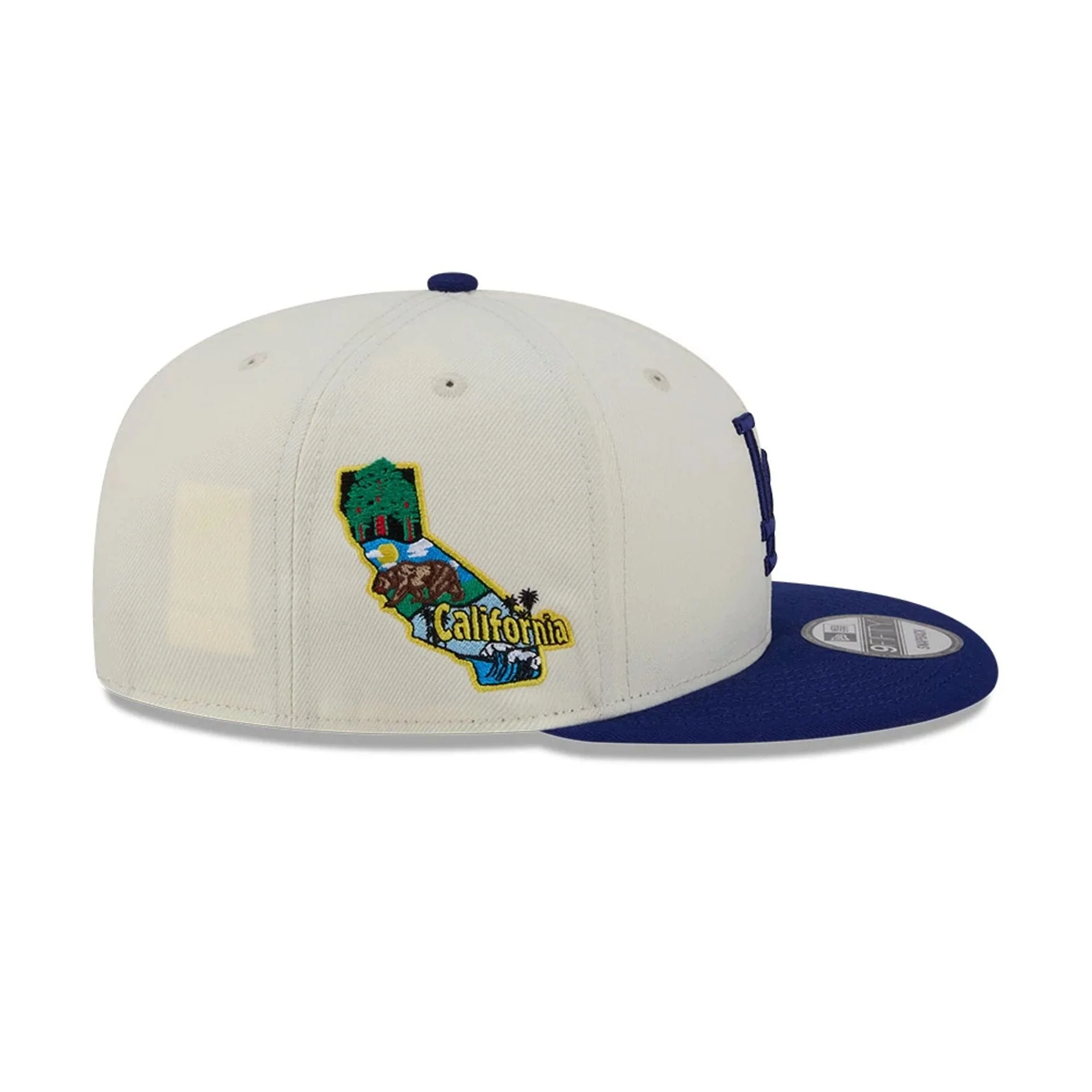 LA Dodgers MLB Localized White 9FIFTY Snapback Adjustable Cap - Image 5