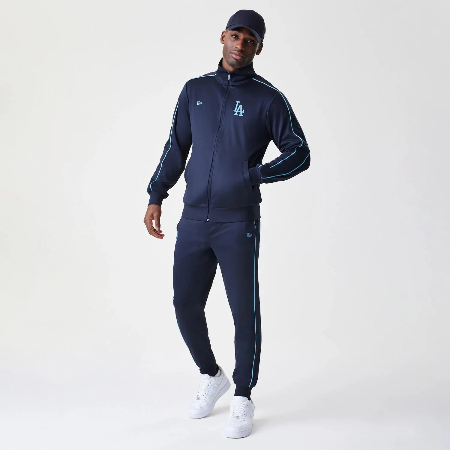 LA Dodgers MLB Navy Track Pants - Image 8