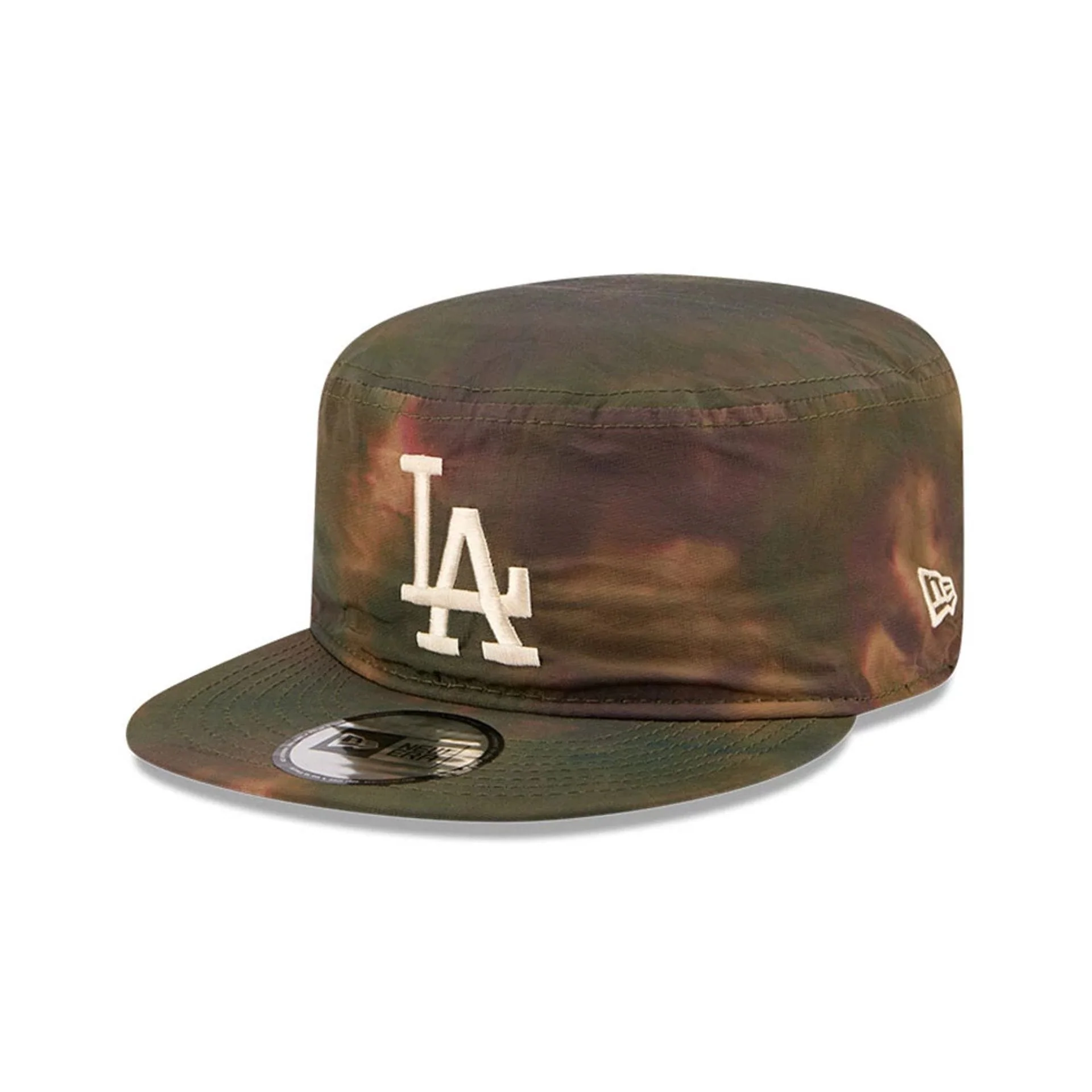 LA Dodgers MLB Nylon Wash Dye Open Green Painter Cap
