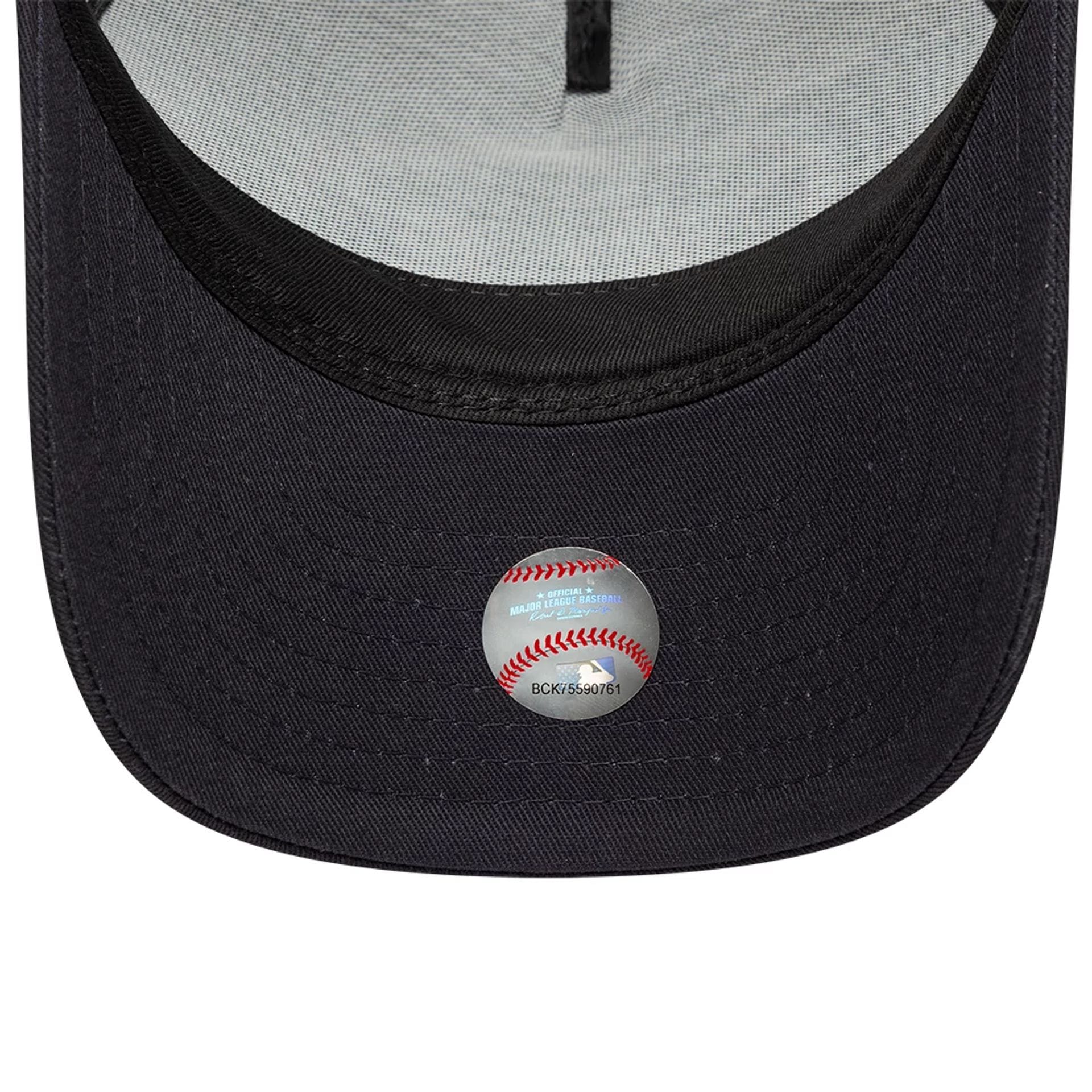 LA Dodgers MLB Patch Navy 9FORTY M-Crown A-Frame Trucker Adjustable Cap - Image 5