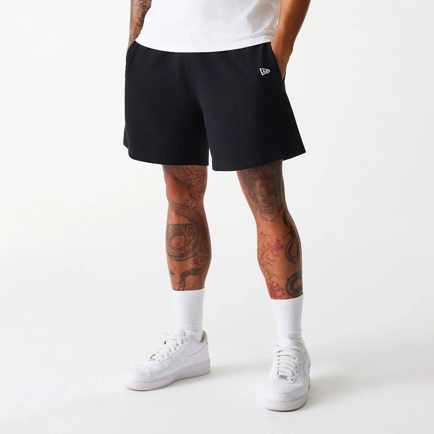 LA Dodgers MLB Pique Black Shorts - Image 7