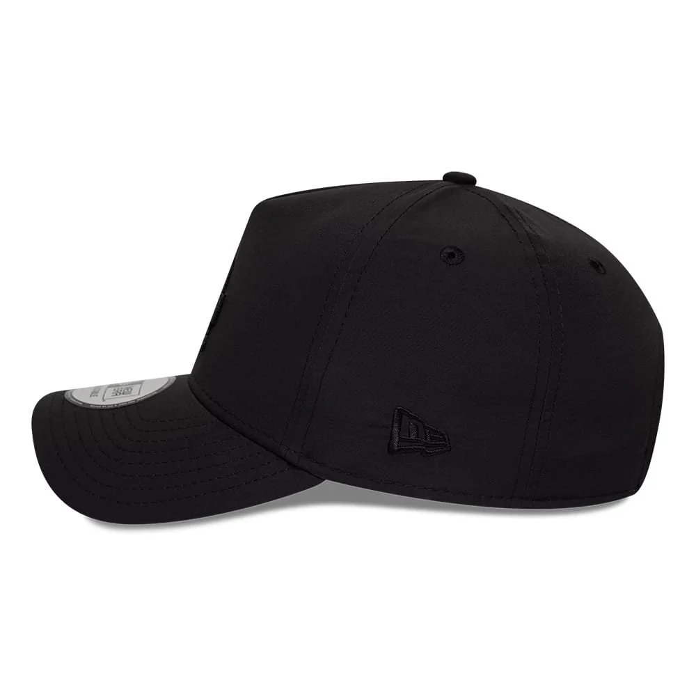 LA Dodgers MLB Recycled Black On Black 9FORTY E-Frame Adjustable Cap - Image 4