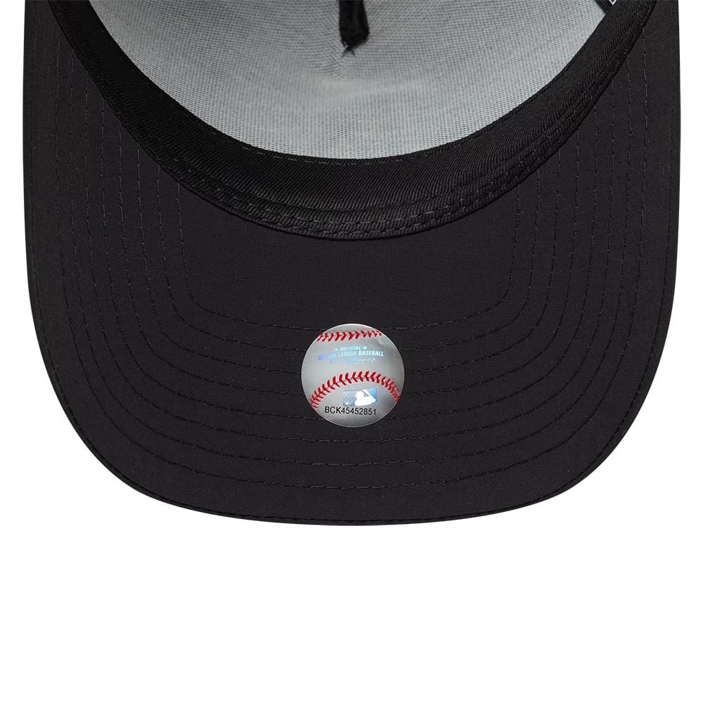 LA Dodgers MLB Recycled Black On Black 9FORTY E-Frame Adjustable Cap - Image 7