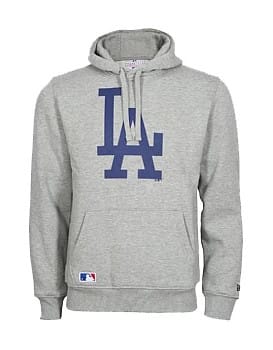 LA Dodgers MLB Regular Grey Pullover Hoodie - Image 7