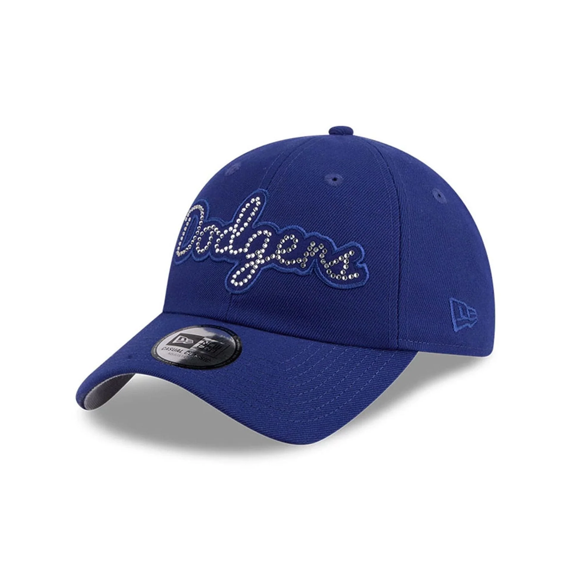 LA Dodgers MLB Rhinestone Dark Blue Casual Classic Adjustable Cap
