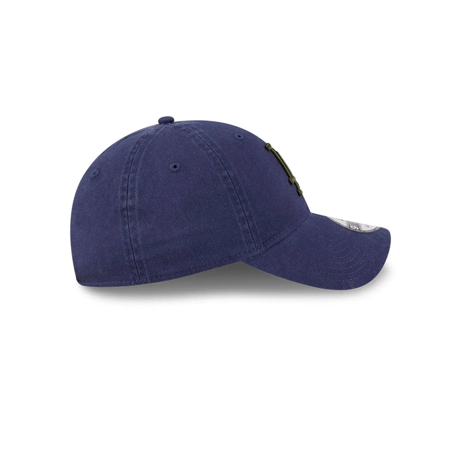 LA Dodgers MLB Rifle Green Logo Navy 9TWENTY Adjustable Cap - Image 5