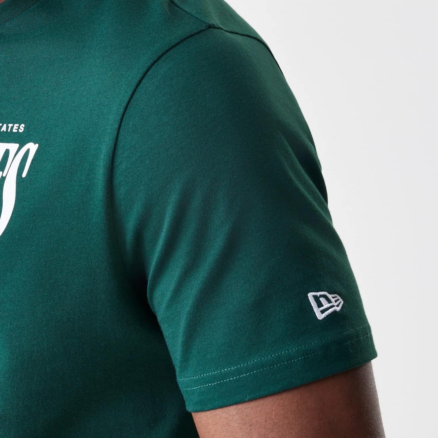 LA Dodgers MLB Script Graphic Dark Green T-Shirt - Image 6