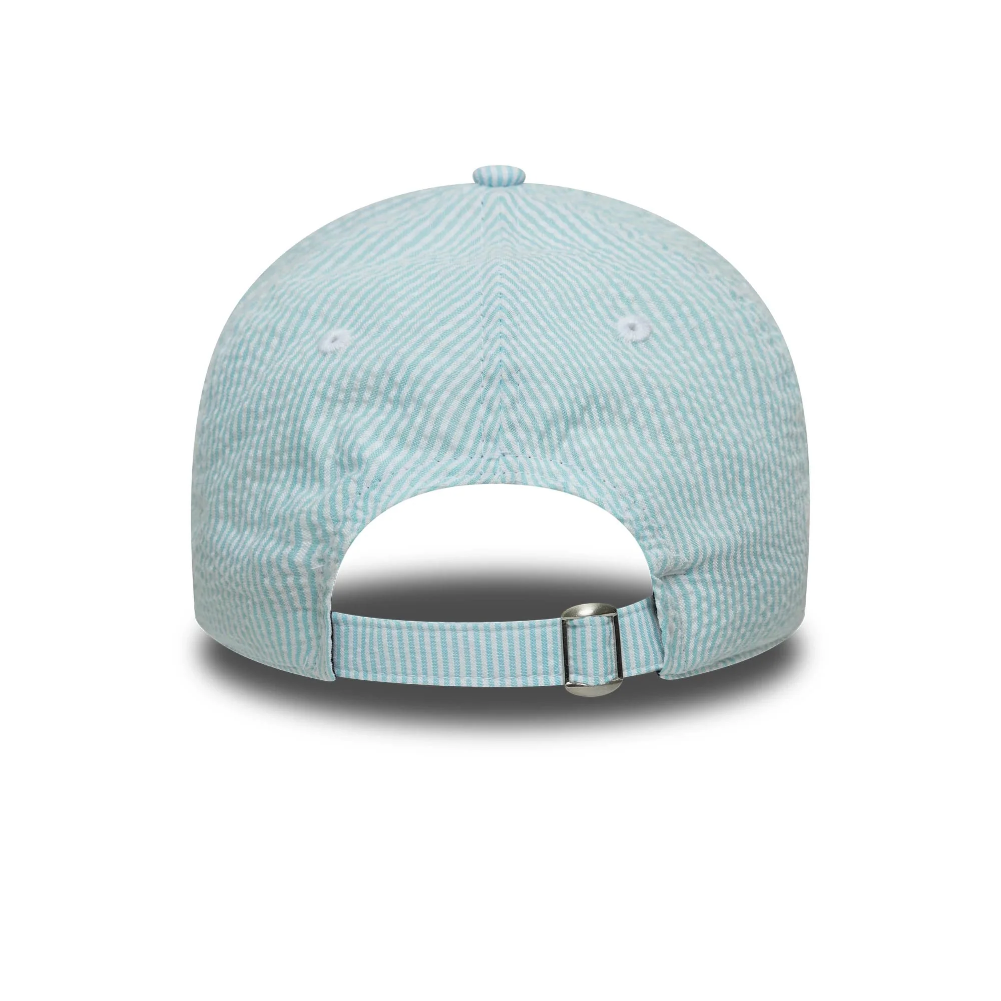 LA Dodgers MLB Seersucker Pastel Blue 9TWENTY Adjustable Cap - Image 4