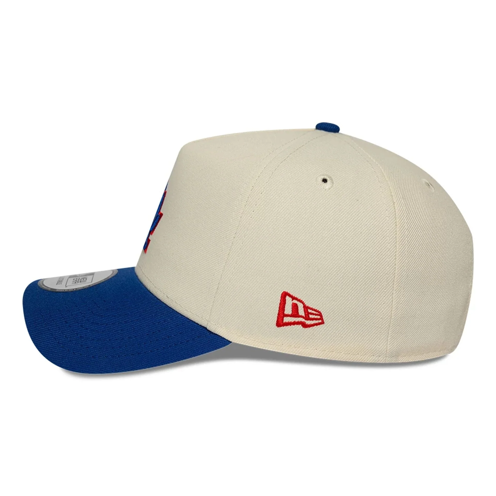 LA Dodgers MLB Side Hit Cream 9FORTY E-Frame Adjustable Cap - Image 6