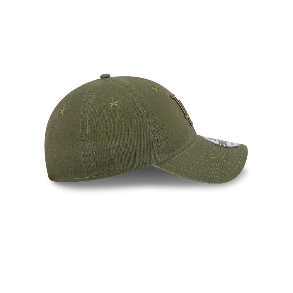 LA Dodgers MLB Starry Eyelet Green 9TWENTY Adjustable Cap - Image 5