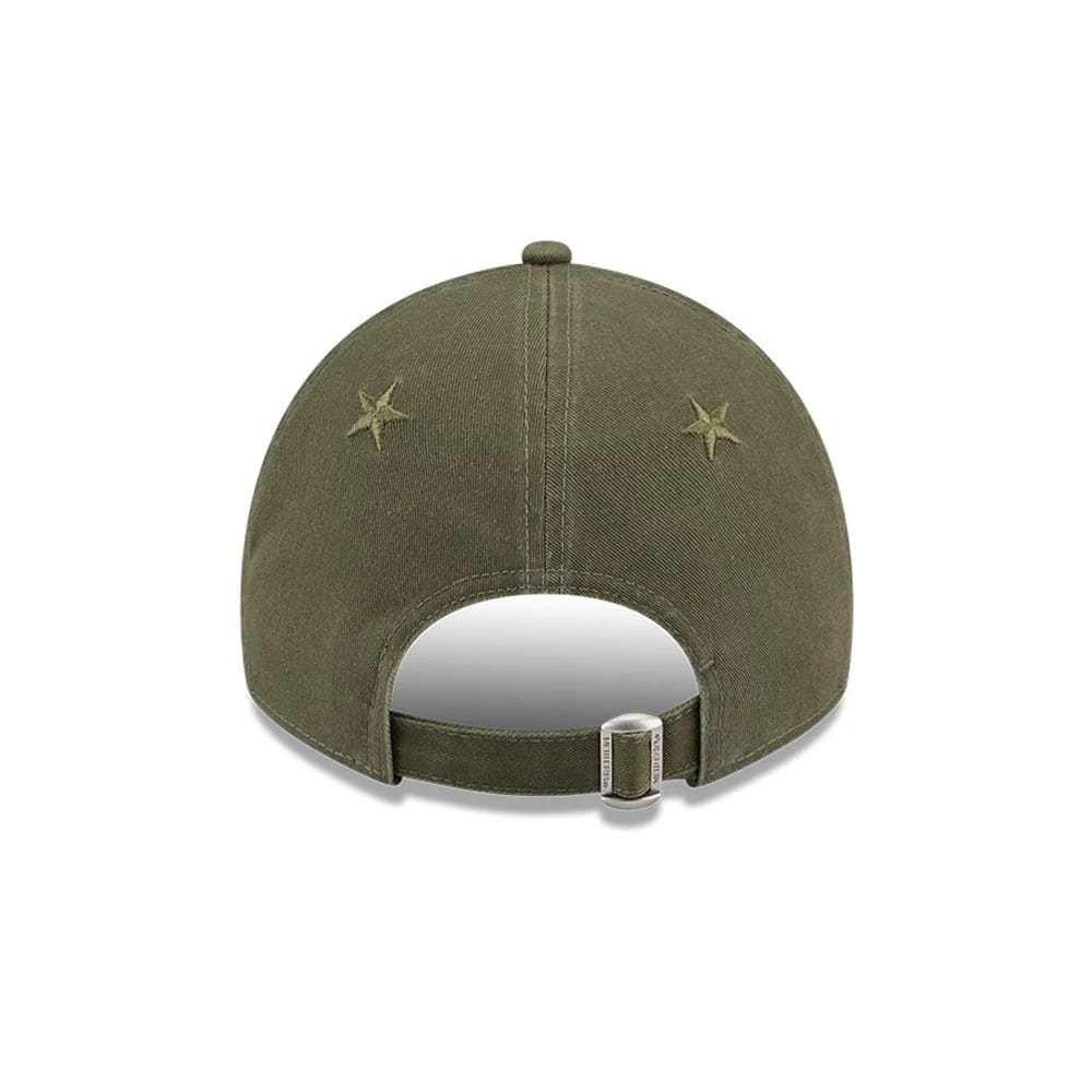 LA Dodgers MLB Starry Eyelet Green 9TWENTY Adjustable Cap - Image 6