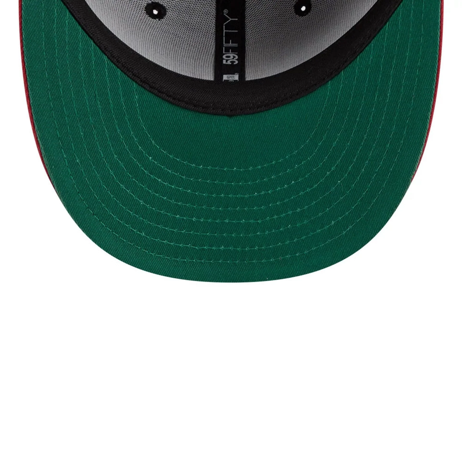 LA Dodgers MLB Team Cards Black 59FIFTY Fitted Cap - Image 2
