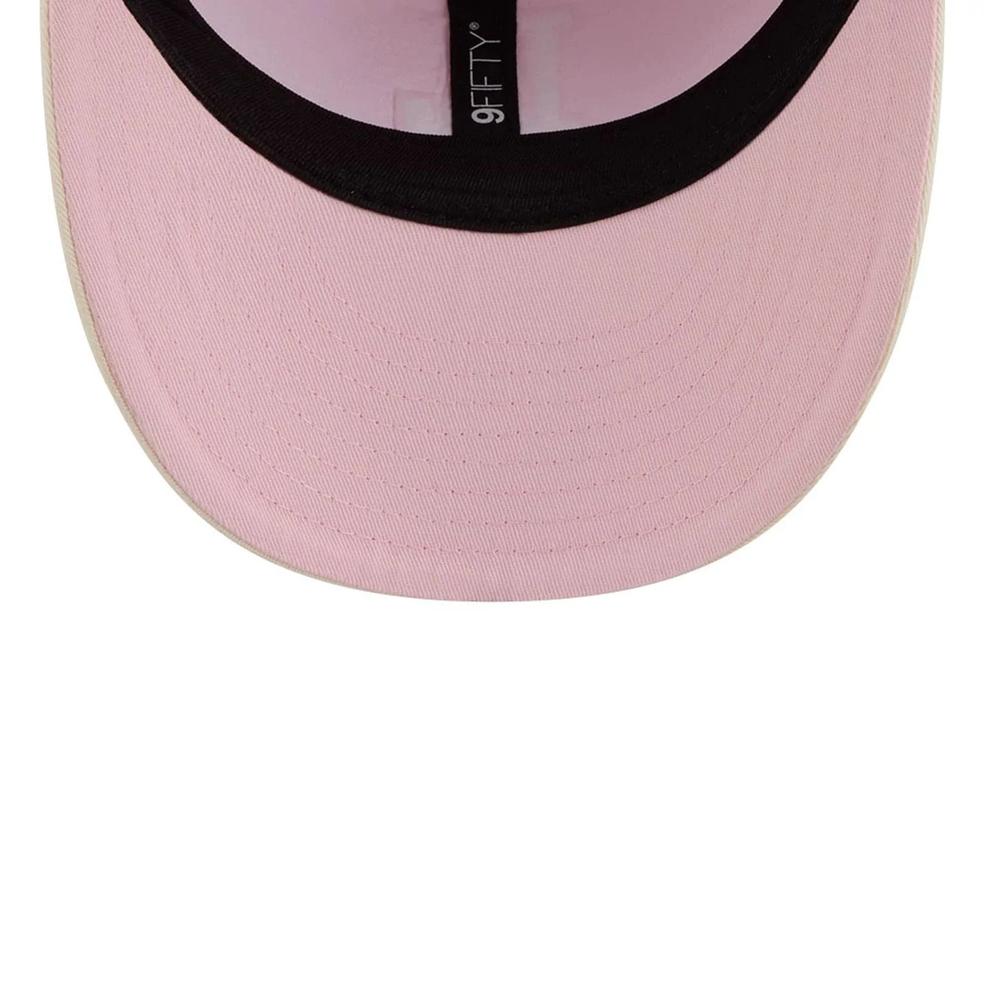 LA Dodgers MLB Washed Tie Dye Pastel Pink 9FIFTY Snapback Adjustable Cap - Image 7