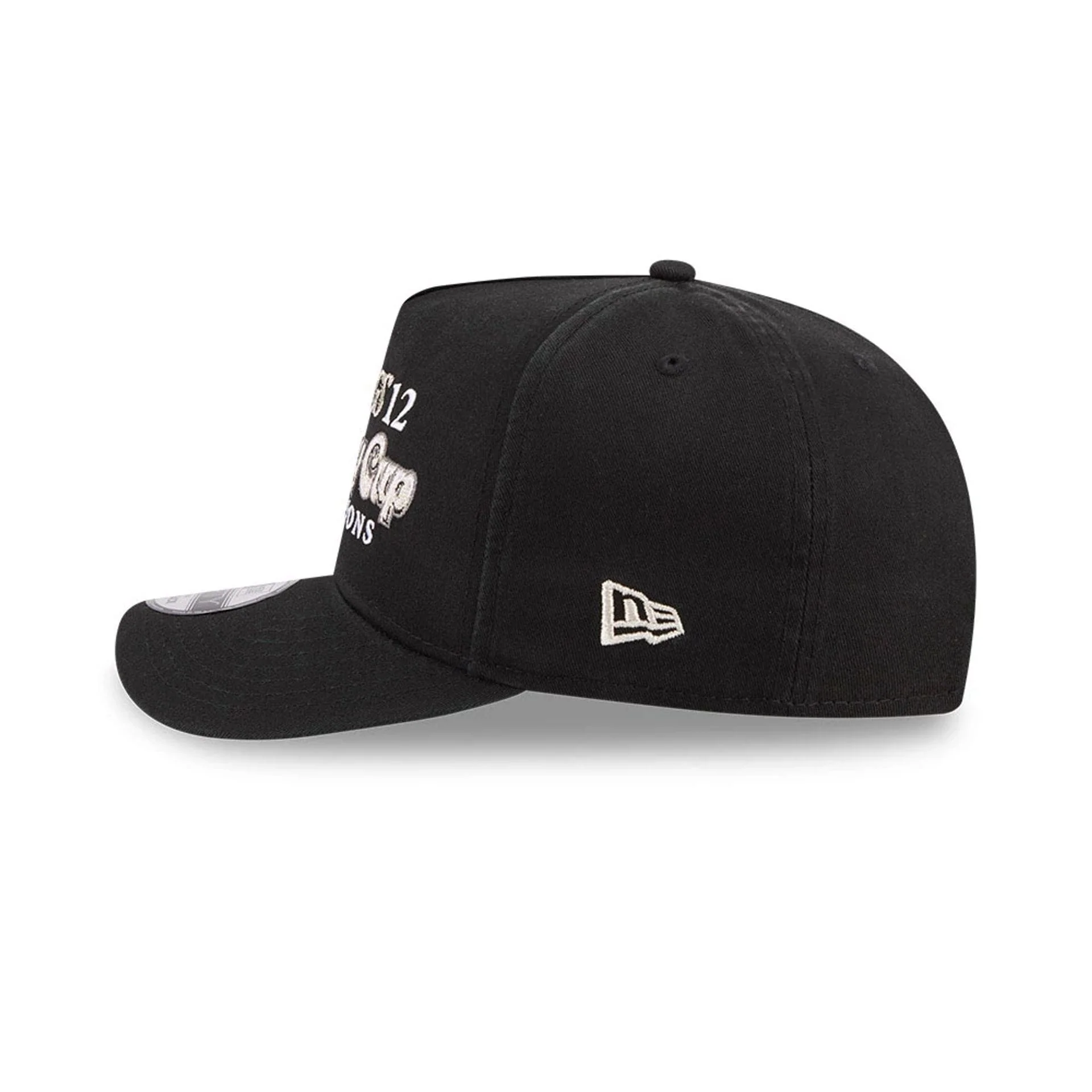 LA Kings NHL Historic Black 9FIFTY A-Frame Snapback Adjustable Cap - Image 6
