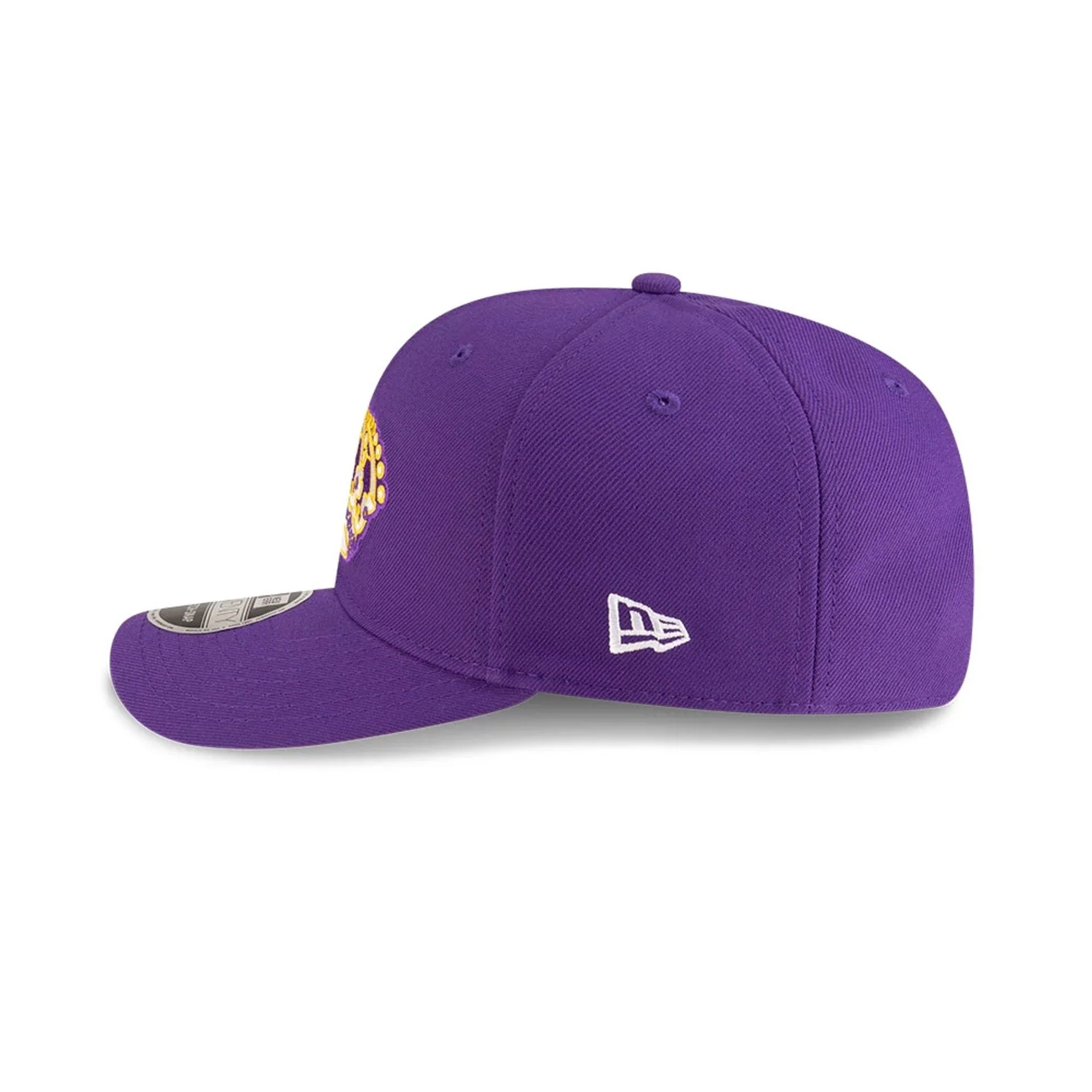LA Kings NHL Team Purple 9SEVENTY Stretch Snap Adjustable Cap - Image 5