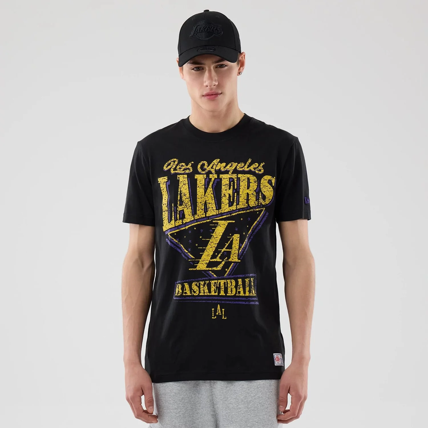 LA Lakers NBA City Edition Black T-Shirt