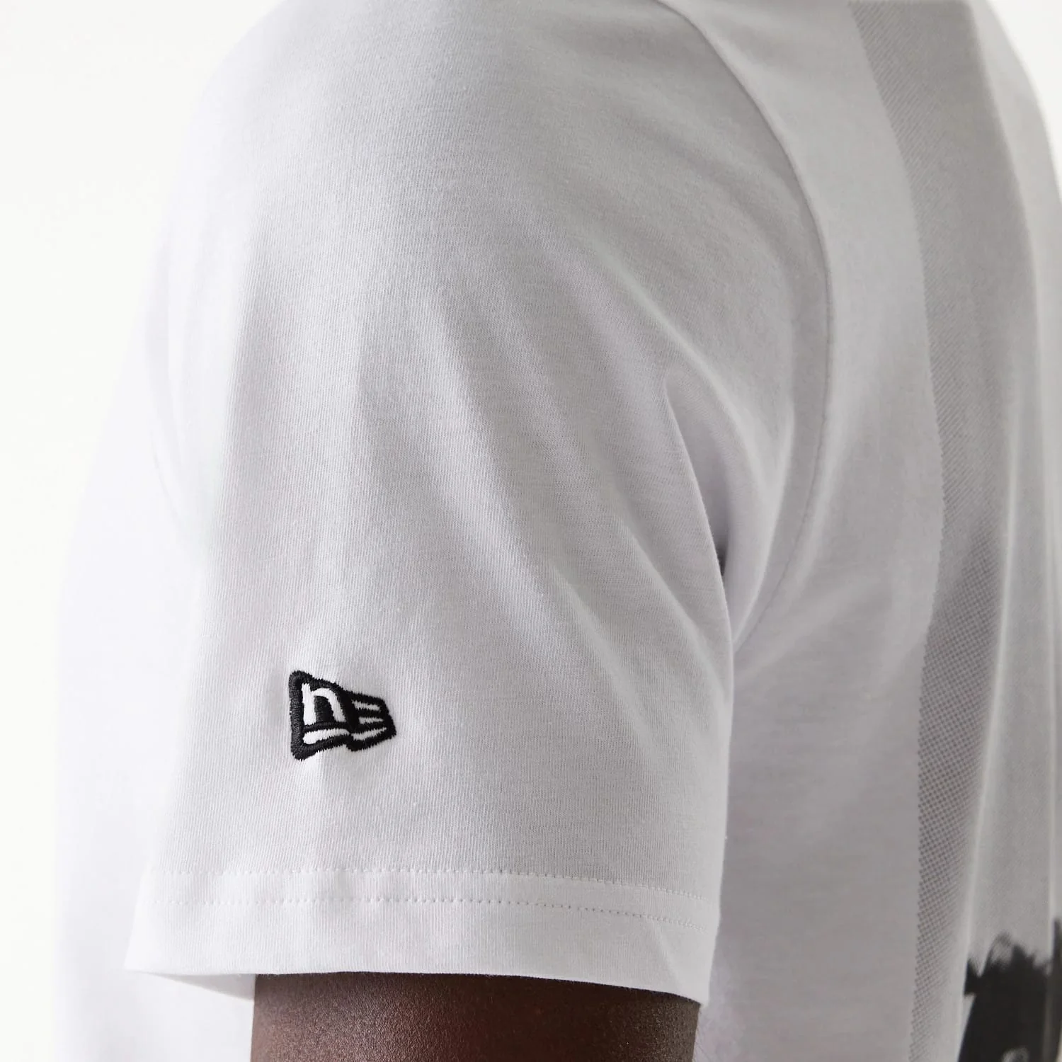 LA Lakers NBA Court Graphic White T-Shirt - Image 6