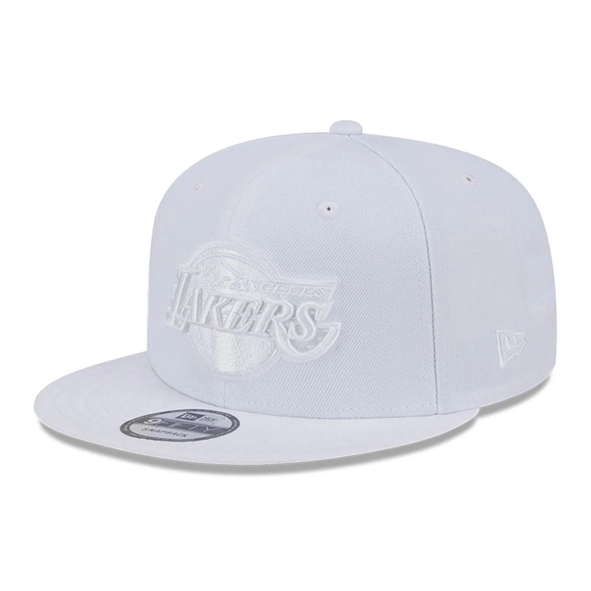 LA Lakers NBA Evergreen White 9FIFTY Snapback Adjustable Cap