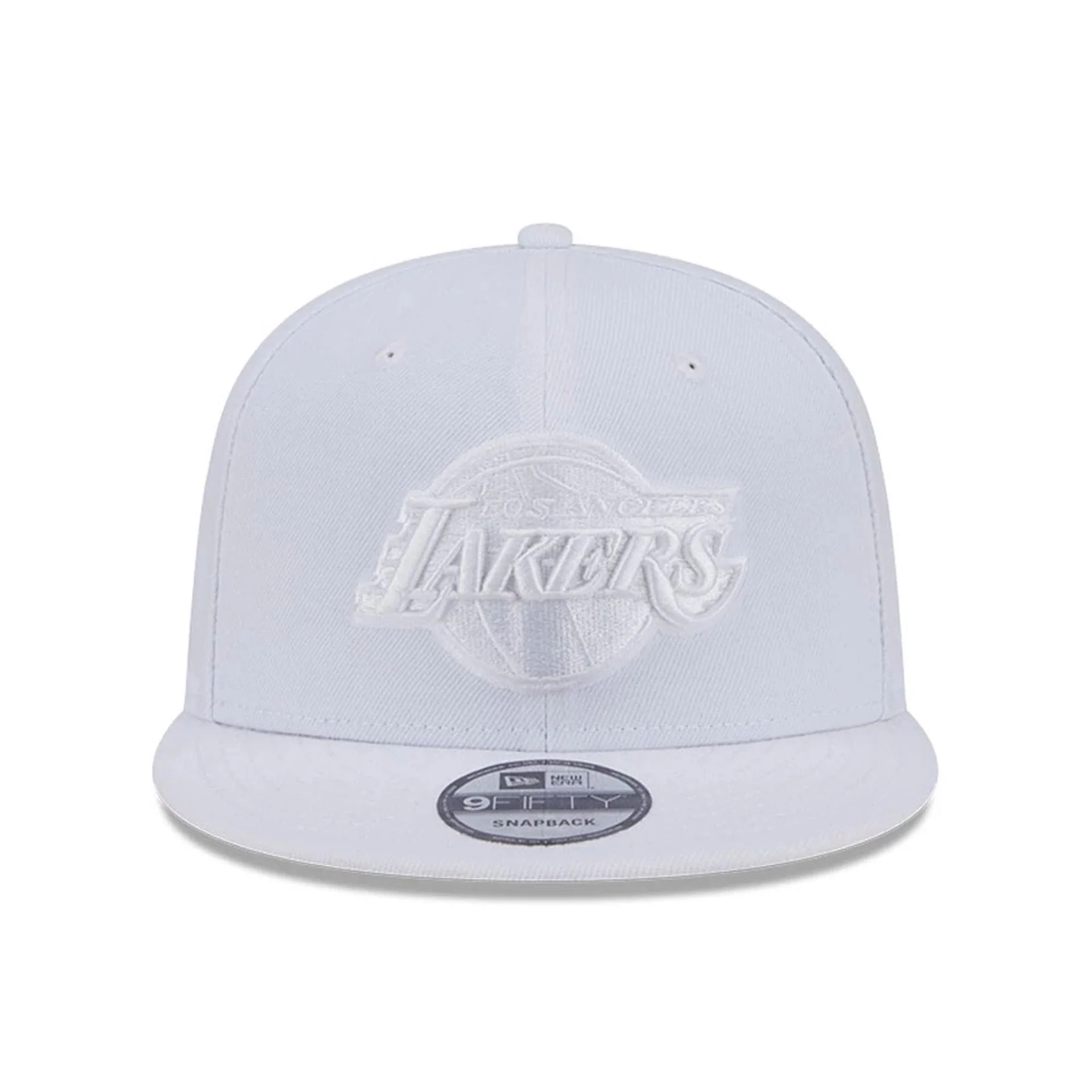 LA Lakers NBA Evergreen White 9FIFTY Snapback Adjustable Cap - Image 3