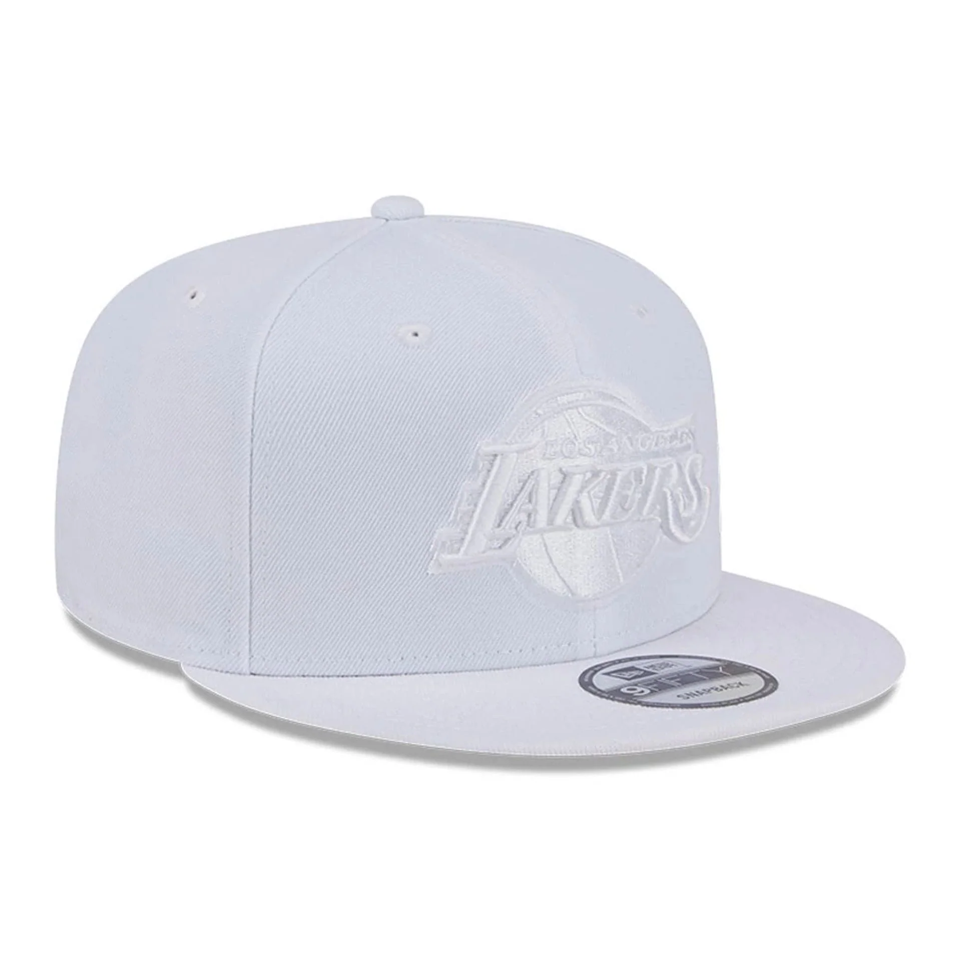 LA Lakers NBA Evergreen White 9FIFTY Snapback Adjustable Cap - Image 4