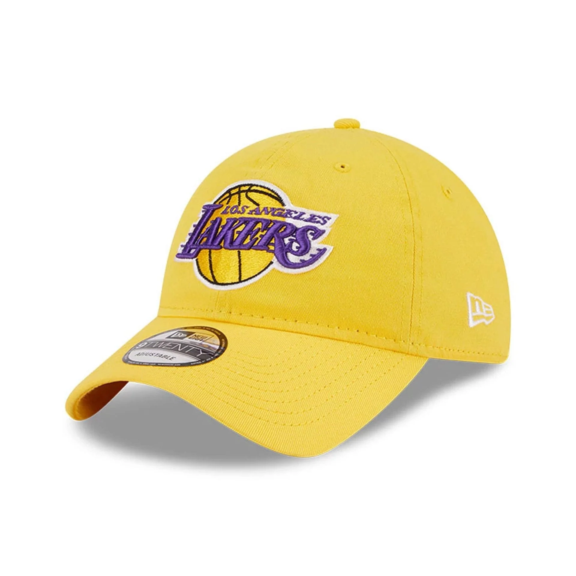 LA Lakers NBA Evergreen Yellow 9TWENTY Adjustable Cap