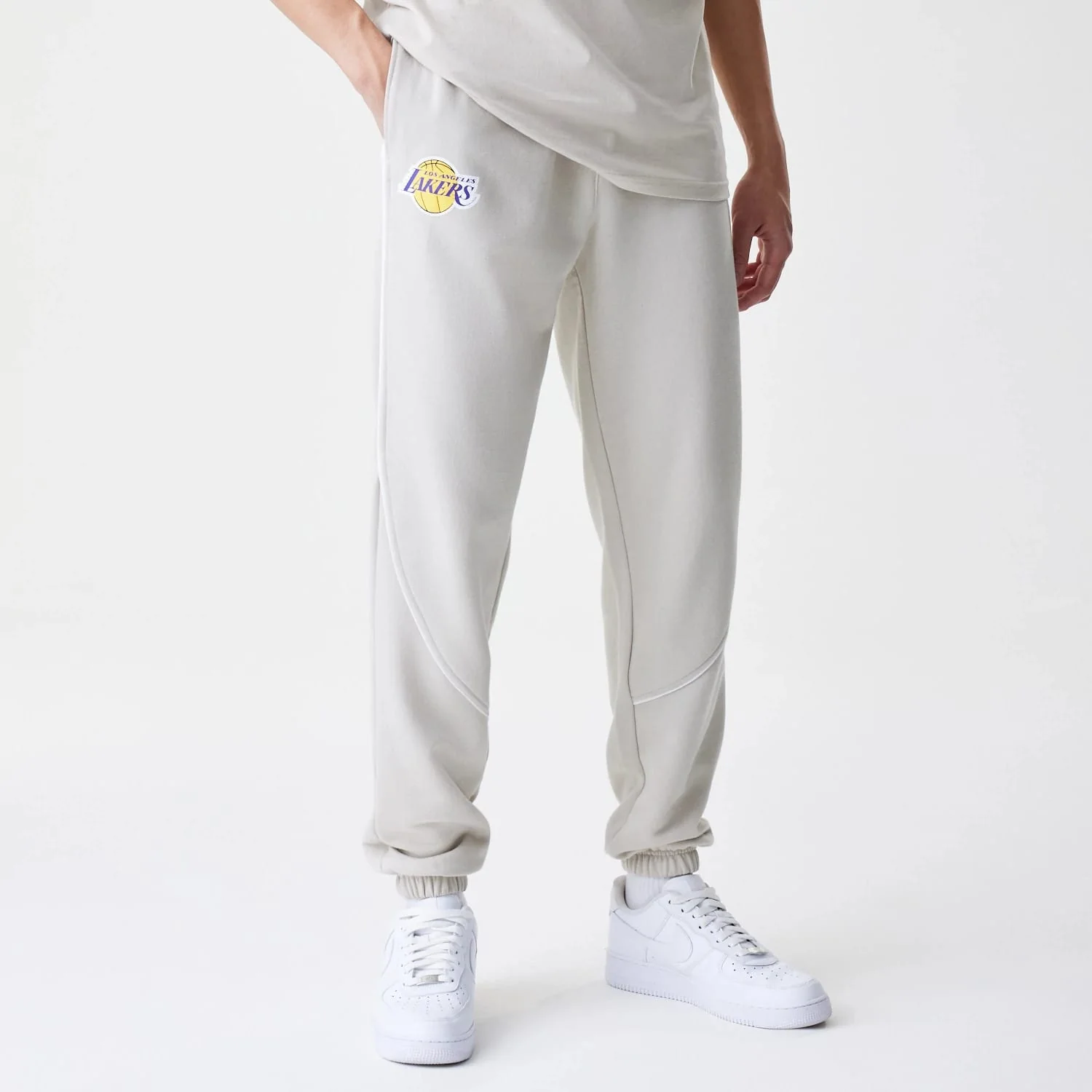 LA Lakers NBA Piping Cream Joggers