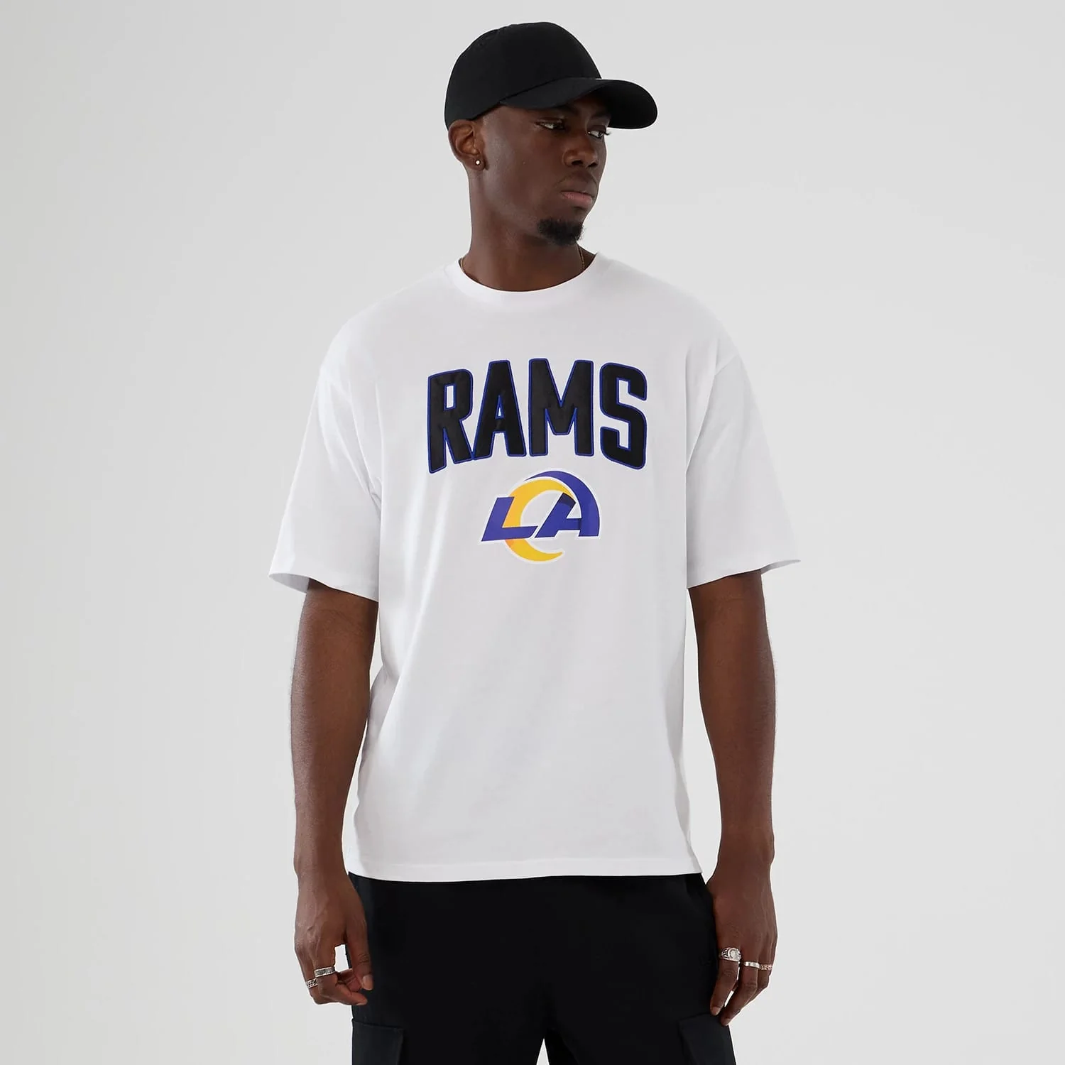 LA Rams NFL International Series Games 2025 White Premium T-Shirt
